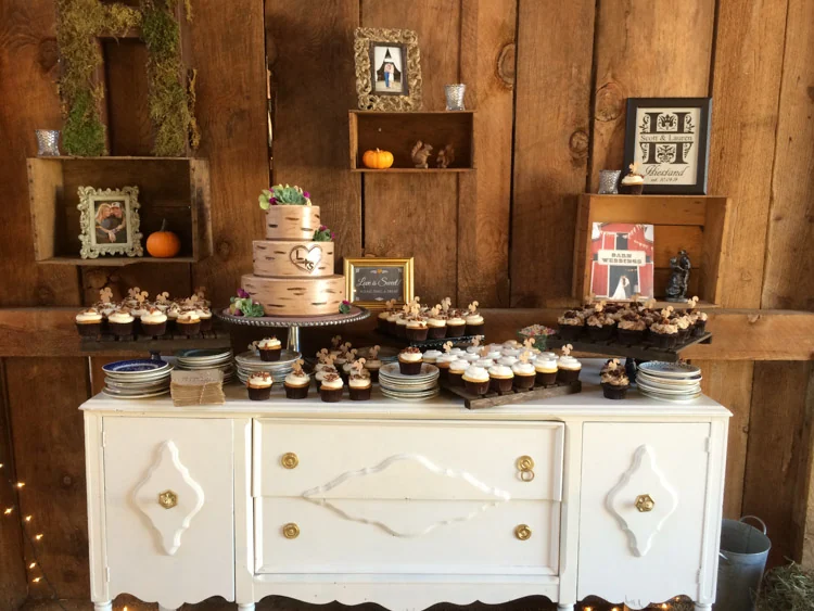 Custom Birch Tree Cake From Karen's Bakery In Folsom, CA